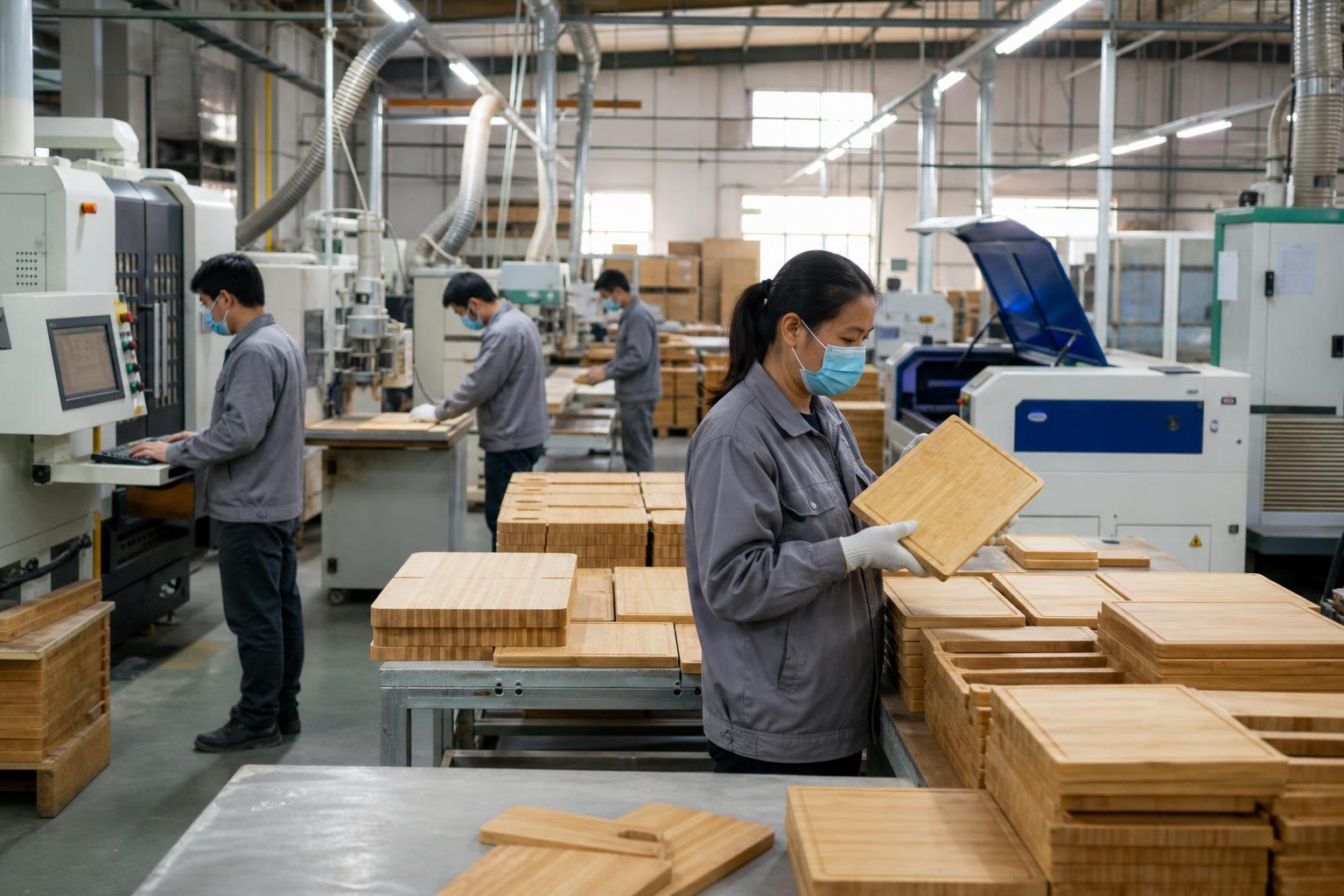Strength factory from machining to packing