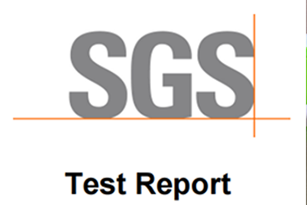 SGS Certificate